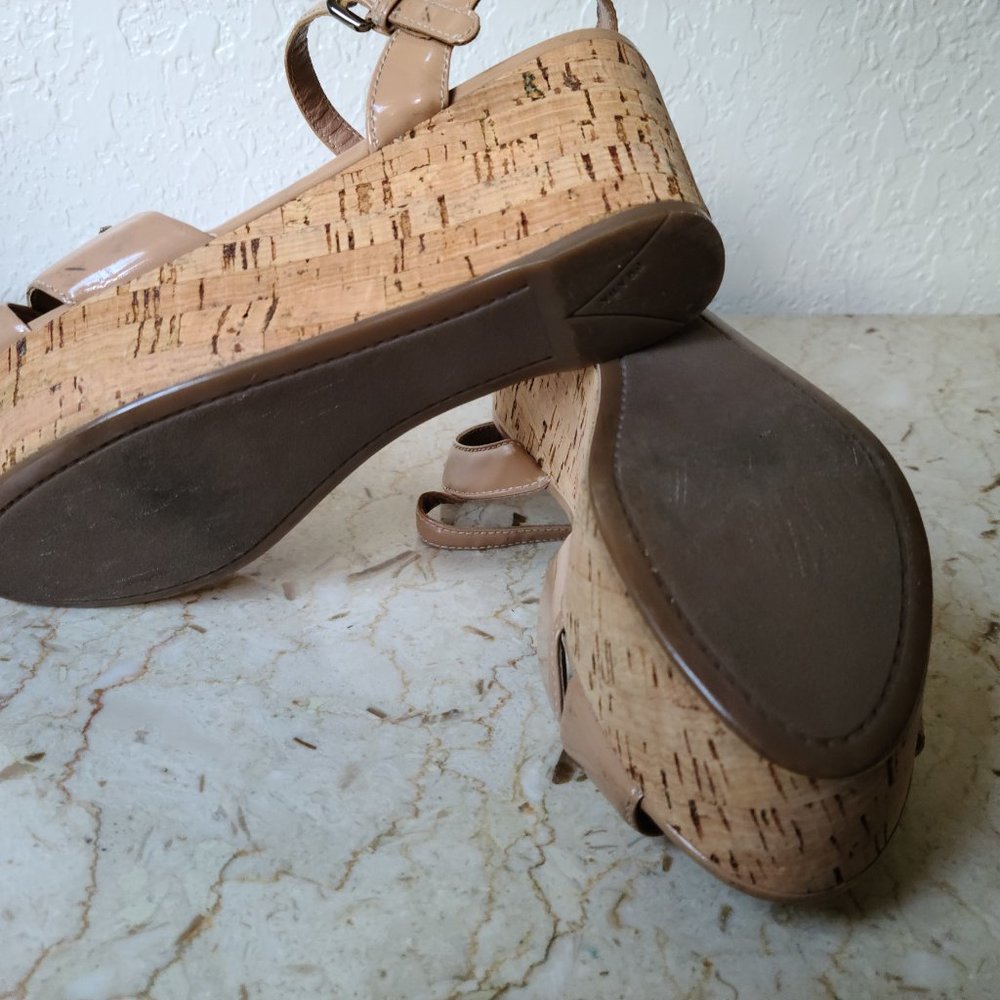 Prada Platform Cork Sandals - Picture 2 of 8